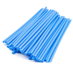 Набор пластиковых палочек 15 см. 50 штук. Цвет голубой