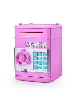 Игрушка Копилка Мой банк-2, цвет розовый (881506)