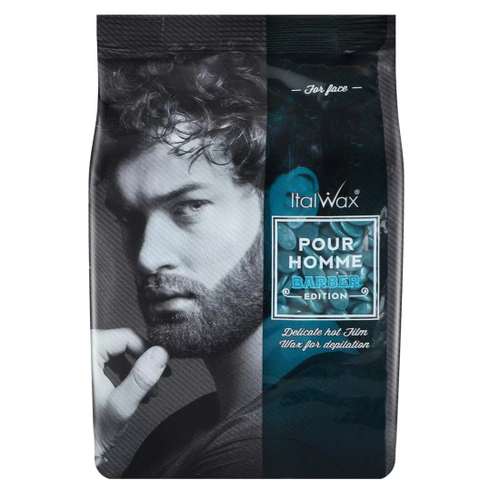 White Line/ItalWax Депилятор Воск Горячий Пленочный 500г гранулы мужской Барбер (20095)/30000