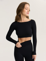 Бесшовные легинсы с высокой посадкой