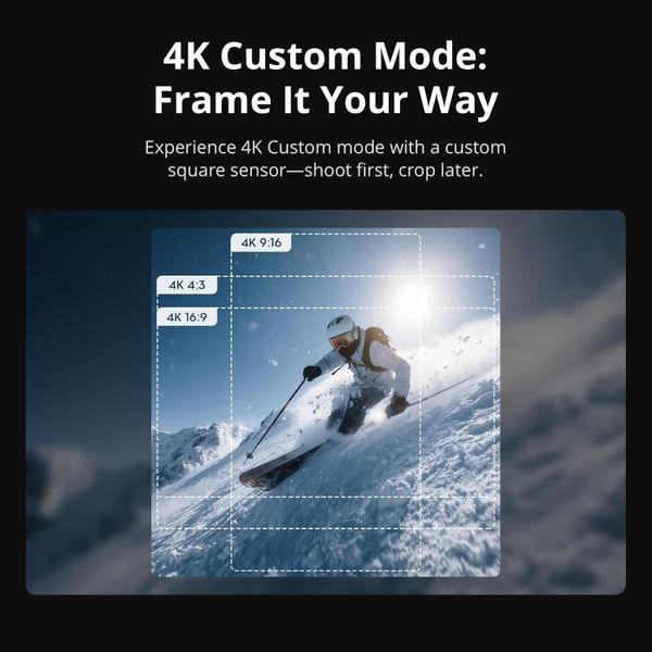 Экшн-камера DJI Osmo Action 6 Enhanced Combo Темно-серый | Black