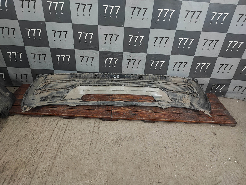 Юбка заднего бампера Audi Q7 (4M) 19-нв Б/У Оригинал 4M0807521J
