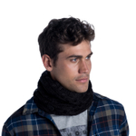 Шарф Buff Knitted & Fleece Neckwarmer Airon Black (US:One size)