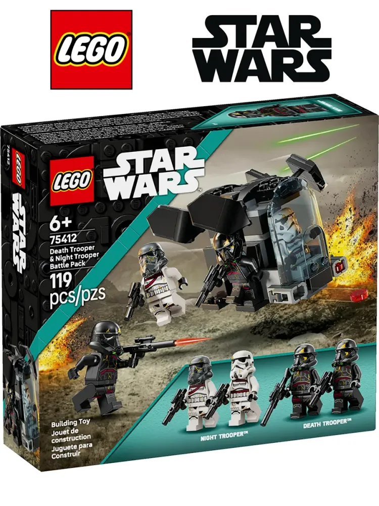 Конструктор Star Wars 75412 Солдат смерти и Ночной солдат