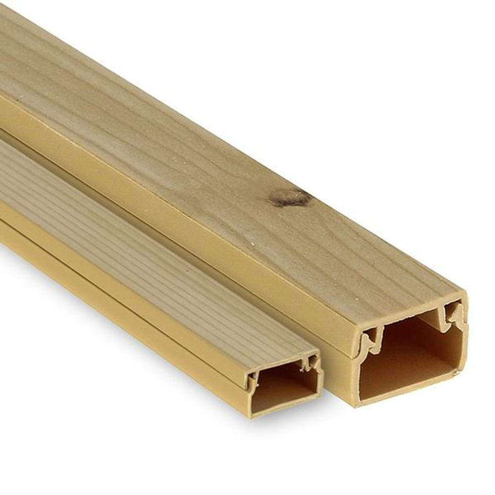 Канал кабельный (25x16) (40 м) светлое дерево EKF-Plast (40.00 шт.)