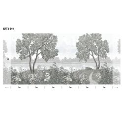 Пейзаж Берег Лоймины панно