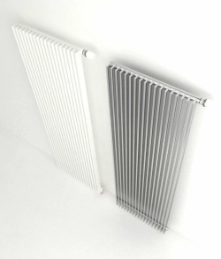 Низкие дизайн-радиаторы Параллели 1534мм с нижним подключением