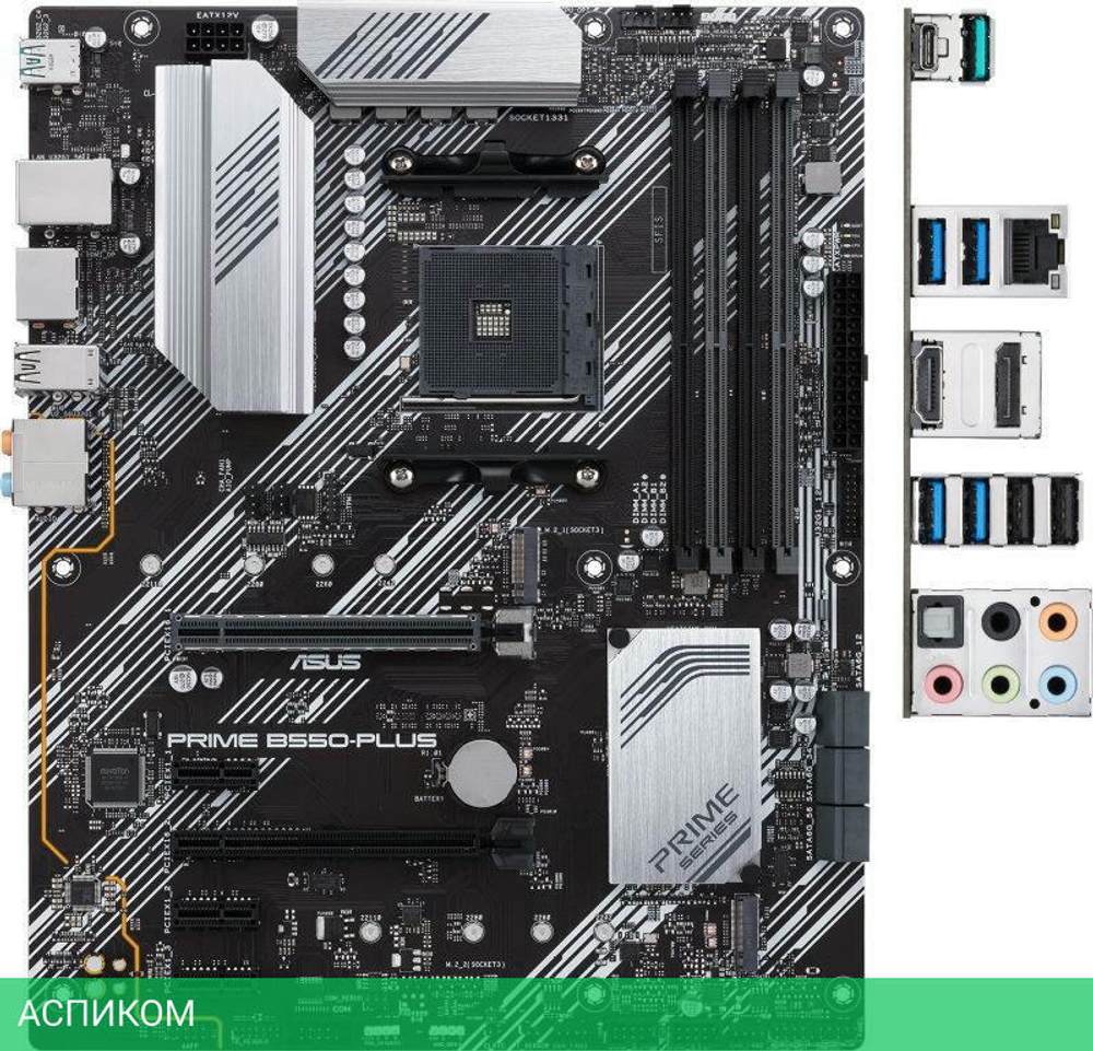 Материнская плата ASUS Prime B550-Plus DDR4