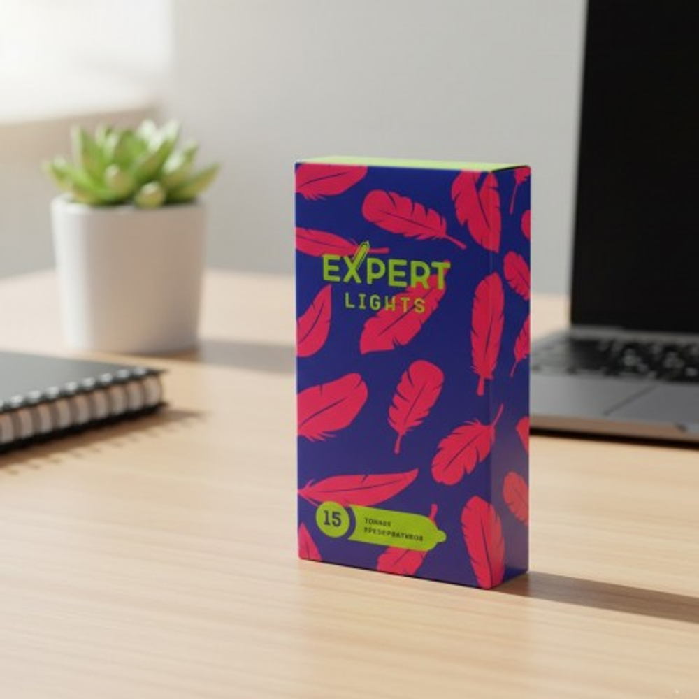 Презервативы EXPERT LIGHTS № 12+3 (ультратонкие), 12+3 шт.