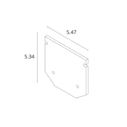 Заглушка для профиля