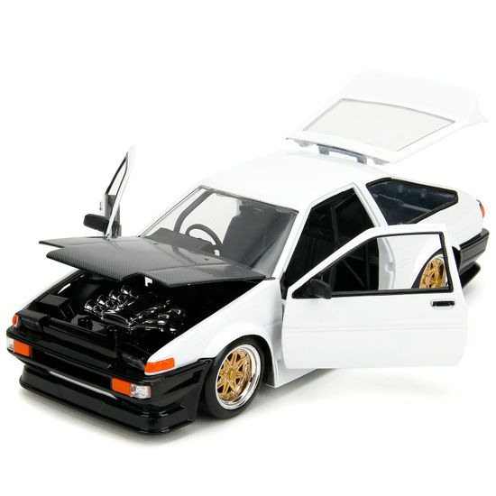 Модель Машинки 1:24 JDM Tuners 1986 Toyota Trueno AE86