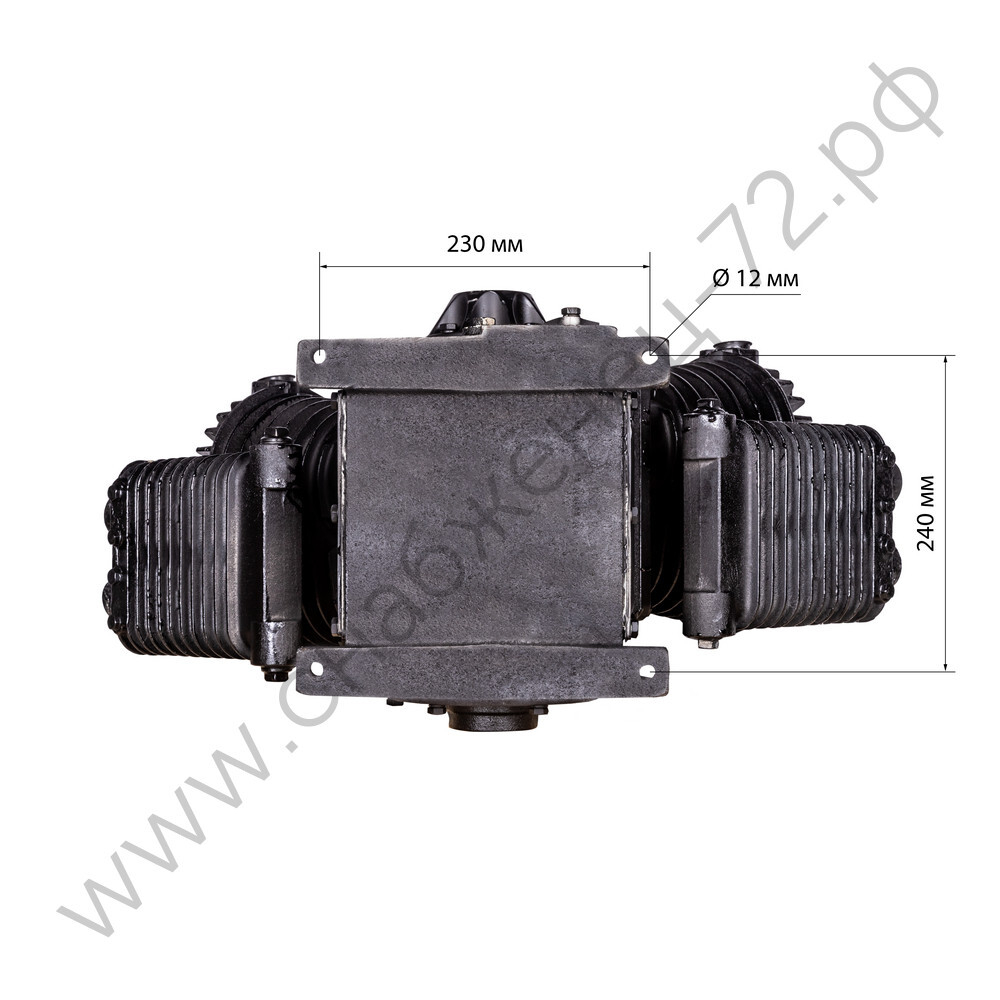 Компрессорная головка ременная AEROMAX B2105T