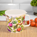 Контейнер-кружка 0,75л "Овощной микс" (светло-бежевый)