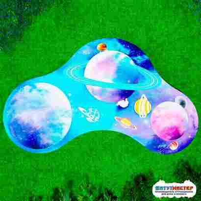 Надувная подушка на платформе «Космическая одиссея» 14×9×1,3 м