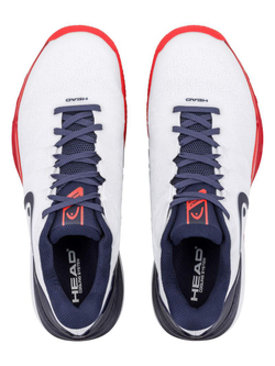 Мужские теннисные кроссовки Head Revolt Pro Clay 5.0 - white/navy