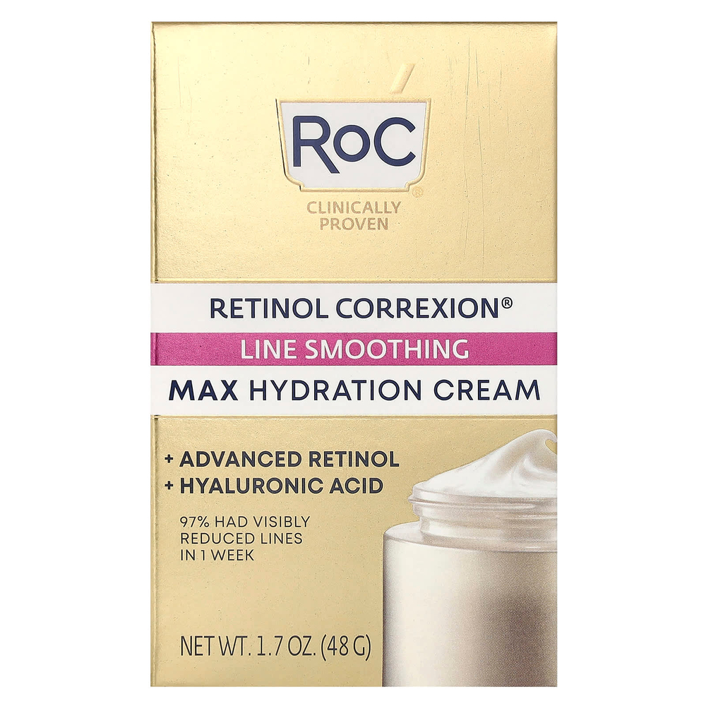 RoC, Retinol Correxion, крем для максимального увлажнения от морщин, 48 г (1,7 унции)