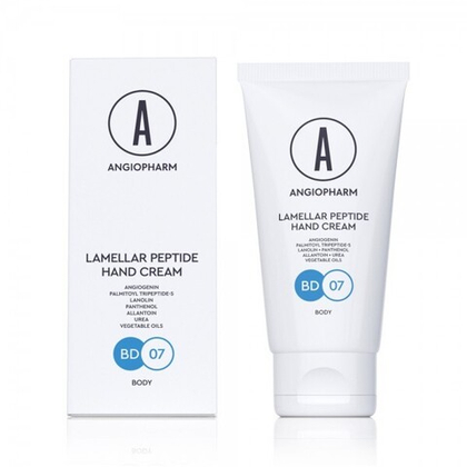 Крем ламеллярный для рук Angiopharm Lamellar peptide hand cream 50 мл