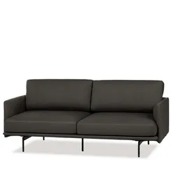 Двухместный диван Bebe 185 см, черный