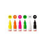 Набор маркеров Molotow ONE4ALL 127HS - 6шт Neon-Set (2мм)