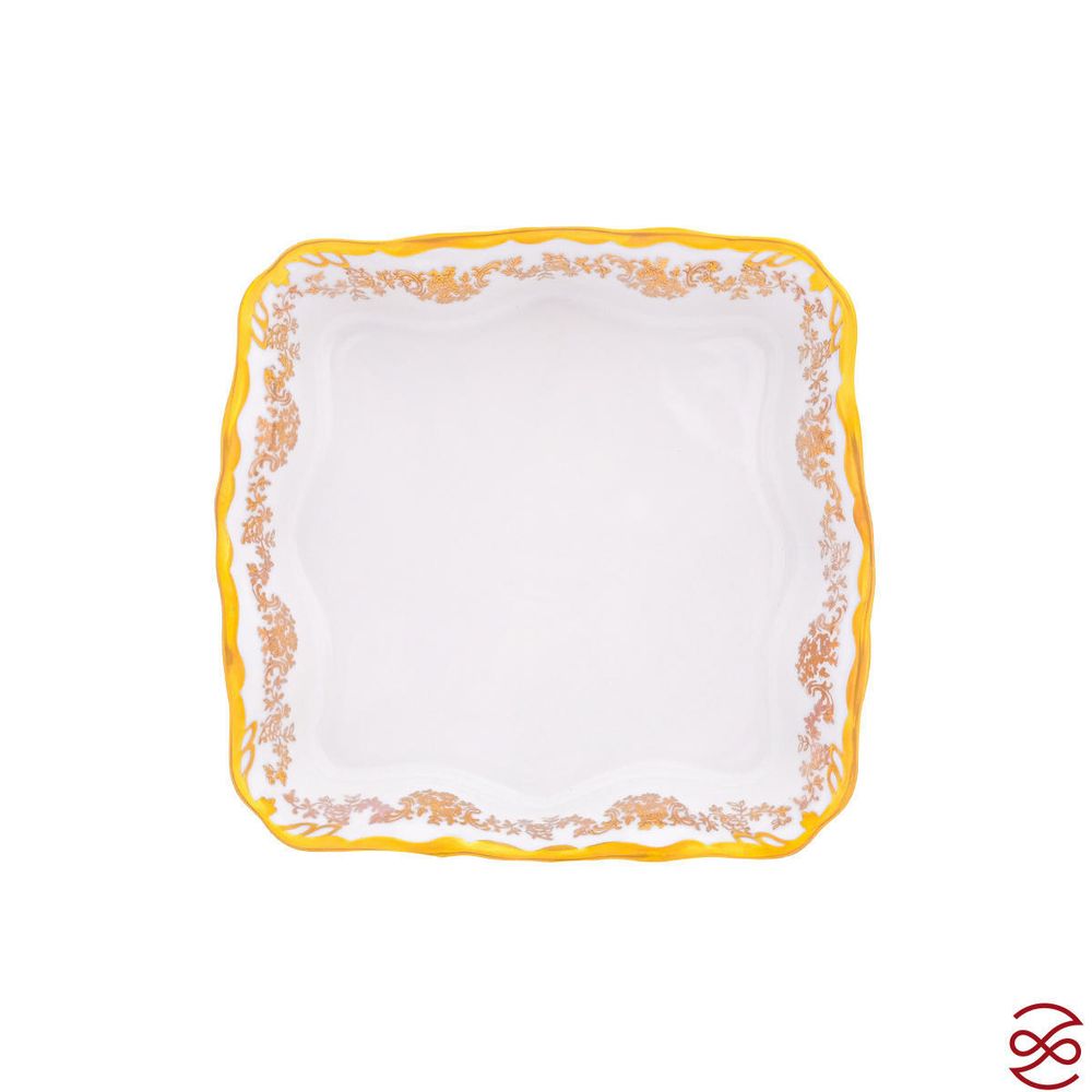 Салатник квадратный Queen's Crown Кастел 19 см
