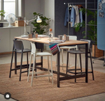 Стул пластиковый барный Papatya Joy-S Bar 75, белый