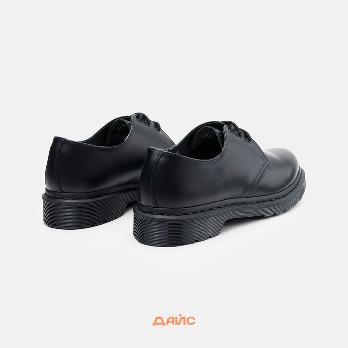 Ботинки Dr. Martens 1461 Mono Smooth артикул:14345001 - купить в магазине Дайс