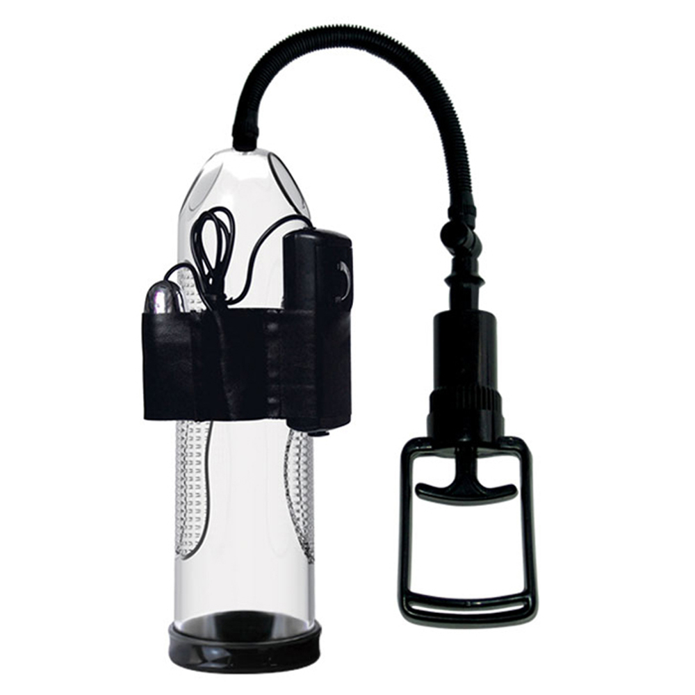 Автоматическая вакуумная помпа 24,5см с виброяйцом Pretty Love Antomatic Penis Pump with Bullet Alexander BM-010066BPL