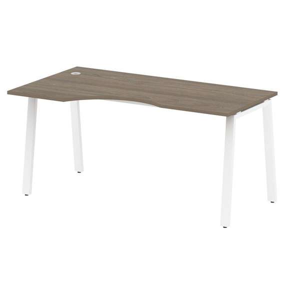 Метал Систем Стол криволинейный левый на А-образном м/к БА.СА-1 (L)  1600*900*750