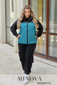 Жилет 1515-бирюзовий Minova