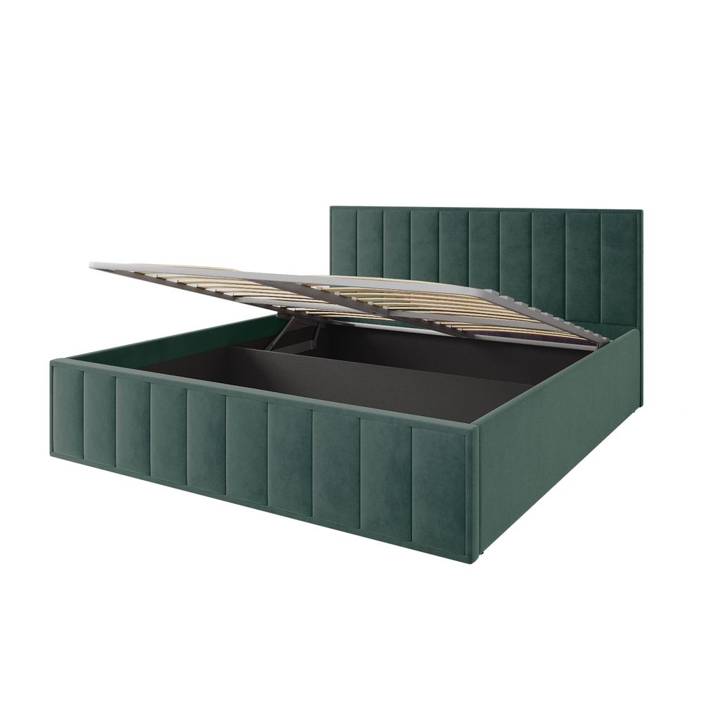 Кровать Лана (М) 1,8 Зелёный Софт