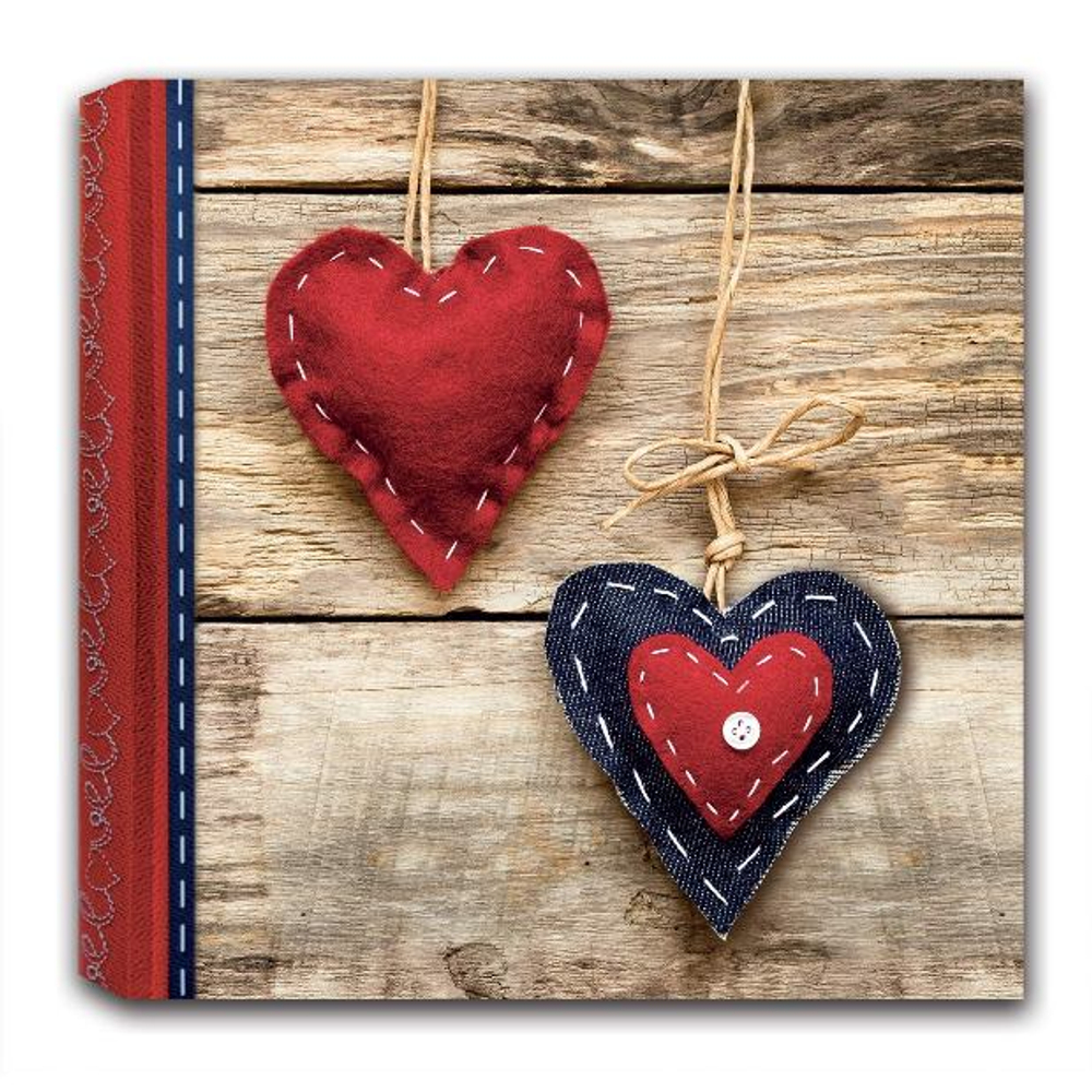 ZEP TVC323220 32x32/40 бел.стр.,1 ил.стр. Valentine С ф/альбом в красной коробке