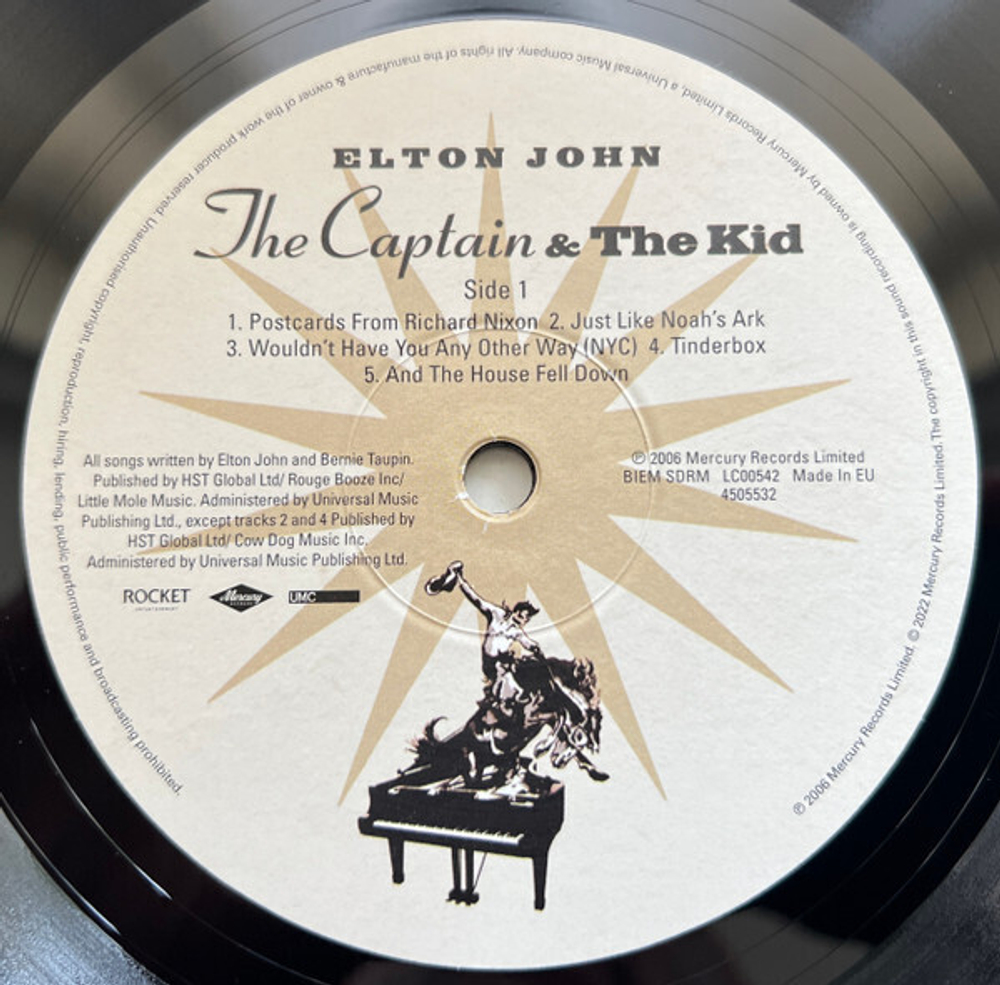 Elton John / The Captain & The Kid (LP)