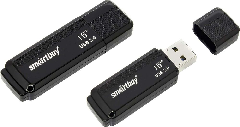 USB 3.0/3.1 карта памяти 16ГБ Smart Buy Dock (черный)