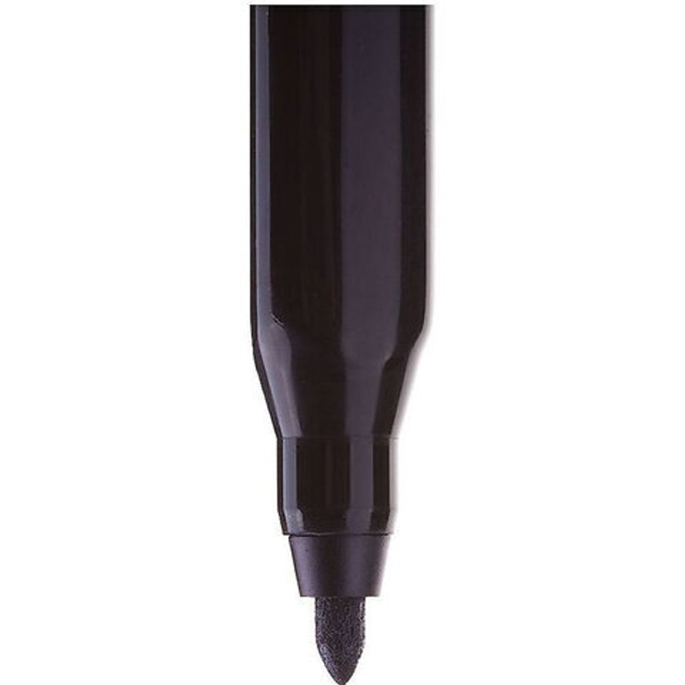 Маркер перманентный CENTROPEN 2536, ЗЕЛЕНЫЙ, трехгранная форма захвата, круглый, 1 мм, 6 2536 0110