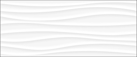 10100001346 Плитка облиц. White Planet_GT Бел. 60*25 (волна)
