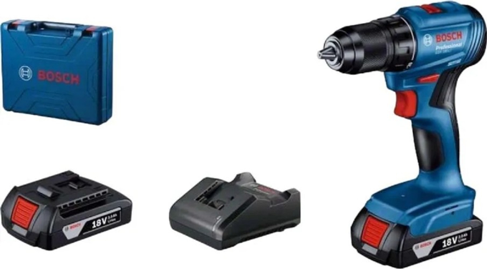 Дрель-шуруповерт аккумуляторная BOSCH GSR 185-LI 06019K30F0