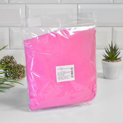 Дождевик 50*85см, розовый, EVA