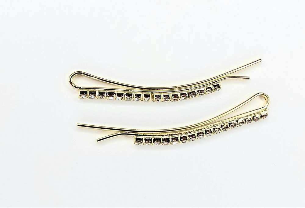 Заколки. Невидимка со стразами.