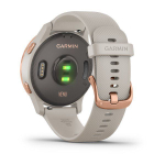 Смарт-часы Garmin Venu песочного цвета с золотистым безелем (010-02173-23)