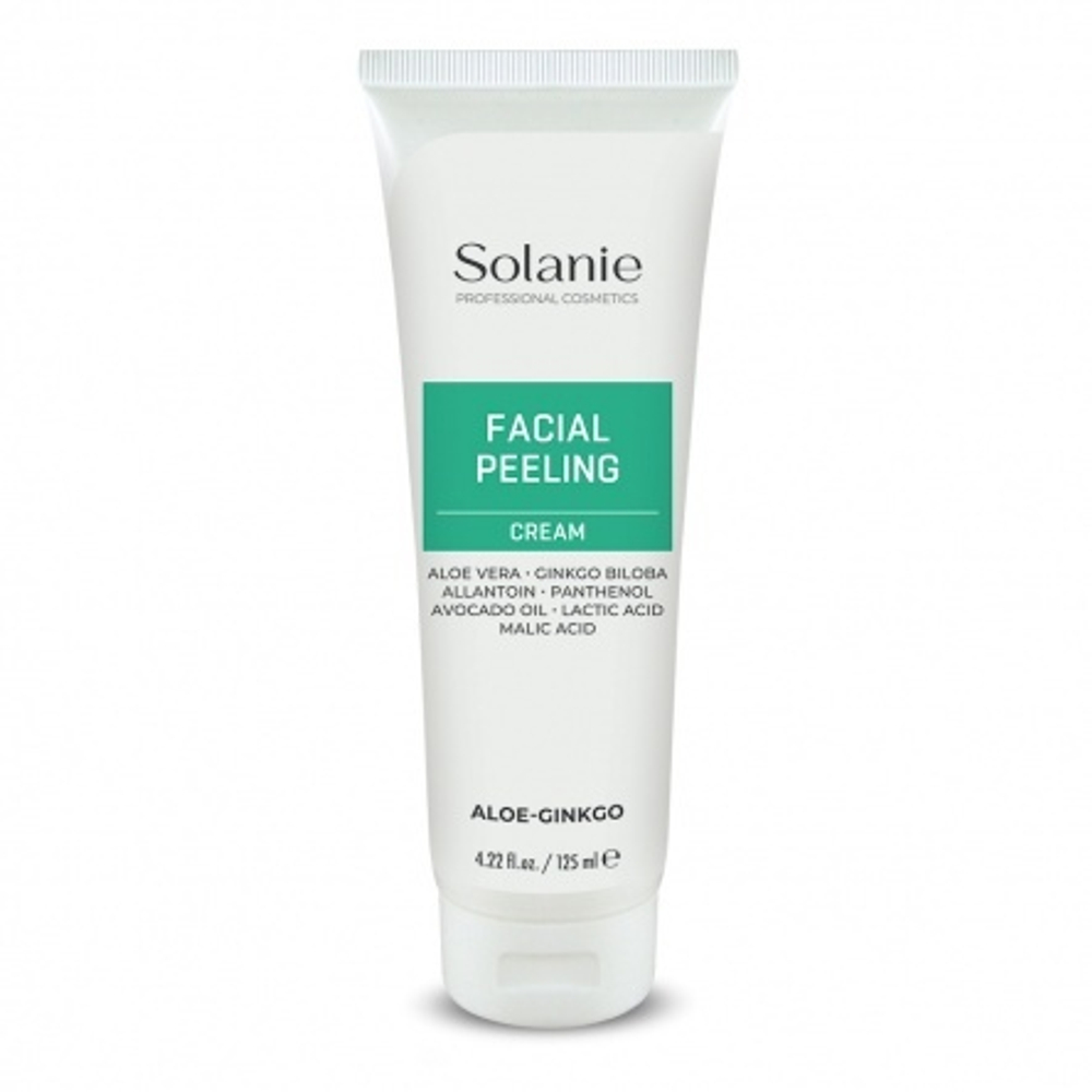 Скраб с алоэ и молочной кислотой ALOE GINKGO Facial peeling cream, 125 мл