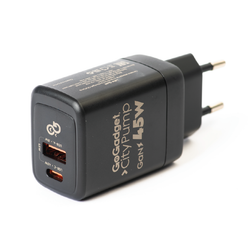 Сетевое зарядное устройство GoGadget CityPump 45W 1хUSB-C 1xUSB-A GaN