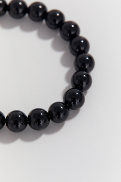 Браслет PROTECTION из черного агата