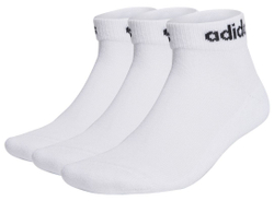 Теннисные носки Adidas Linear Ankle Socks Cushioned 3P - белый