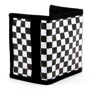 Кошелек чёрно-белая клетка (3072)