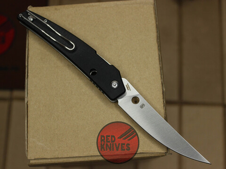 Нож Spyderco Ikuchi - рукоять черный G10, клинок сатин