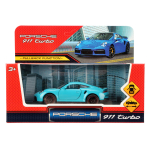 Модель ин. мет. "Porshe 911 Turbo" 10.5см, двери, 2208C0360-R2 (Технопарк)