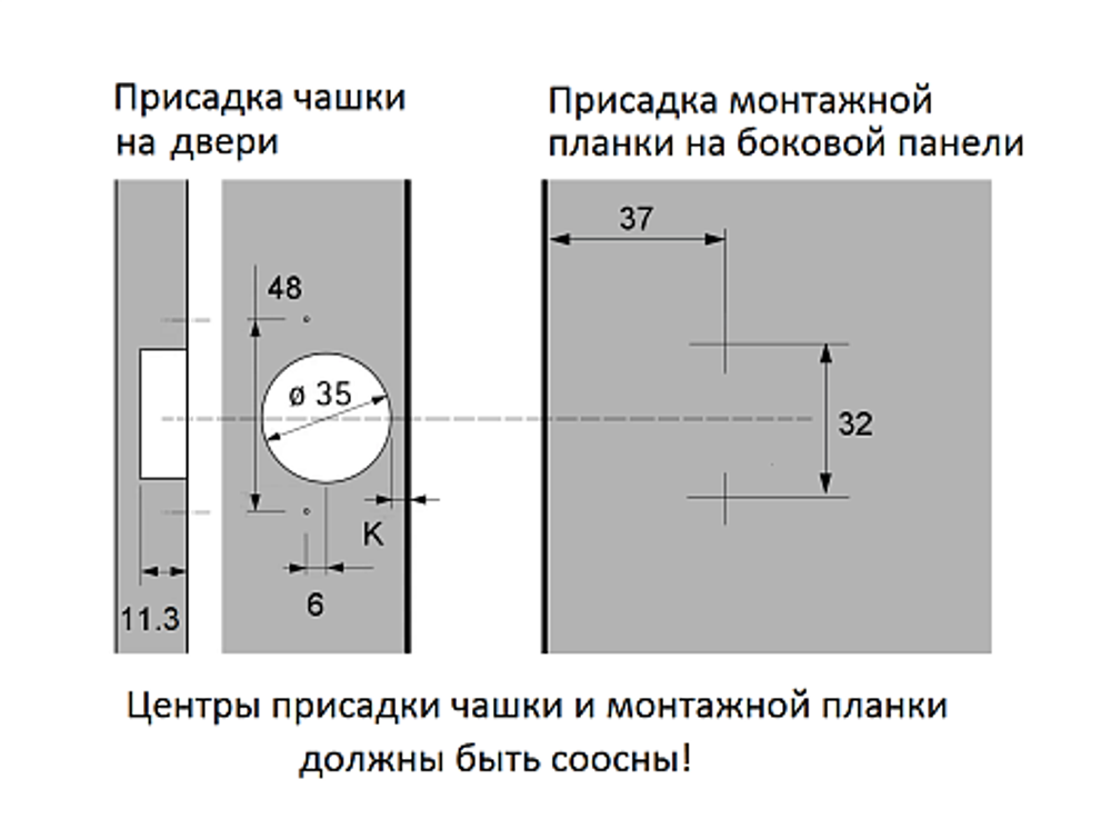Петля накладная 110* с отв планкой H=2, LID