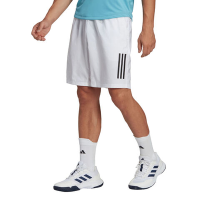 Мужские теннисные шорты adidas Club 3-Stripes 9in Shorts Men - White, Black