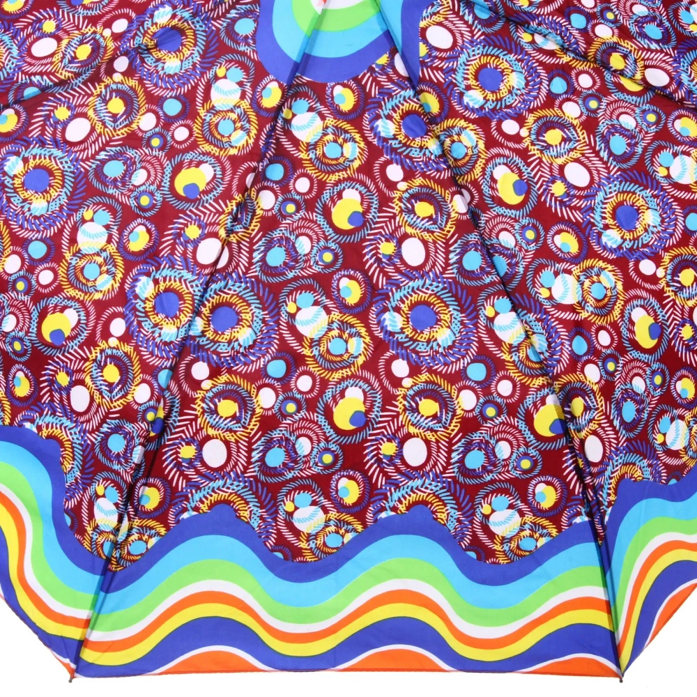 Зонт женский полуавтомат «Кланти», микс 6 цветов, 8 спиц, d-100см, длина в слож. виде 30см