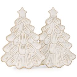 НАБОР СЕРВИРОВОЧНЫХ БЛЮД КОЛЛЕКЦИЯ "PINE CONES", 2 ШТ. / 18,2*13,3*2 СМ